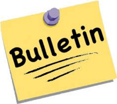 Bulletin 30th July 2023